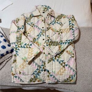 Target Multicolor Quilted Puffer Jacket